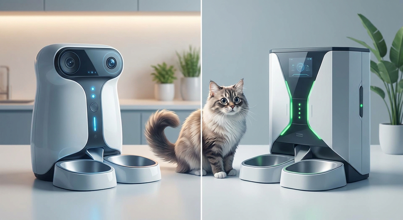 Centvicam vs. Yakry: Best Dual-Camera Automatic Cat Feeders