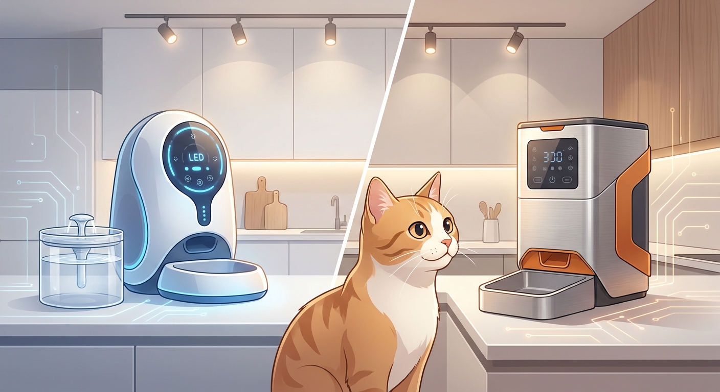 PETLIBRO vs IMIPAW: Choosing the Best 2-in-1 Cat Feeder Combo