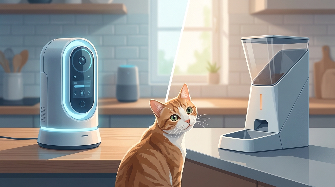 Amicura 2K HD vs ARENTI: Choosing the Best Smart Cat Feeder