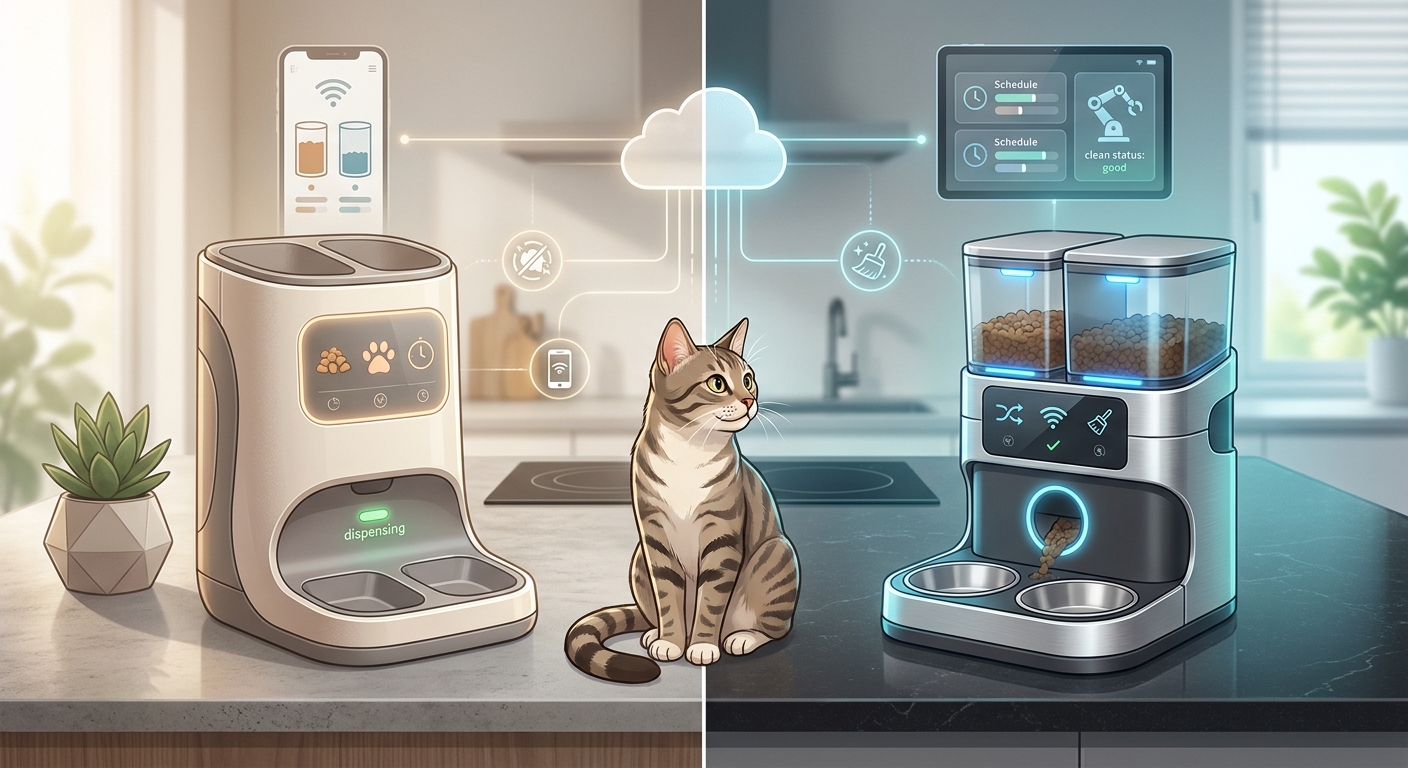 PalNests vs. PETKIT: Best Dual Chamber Automatic Cat Feeder Review