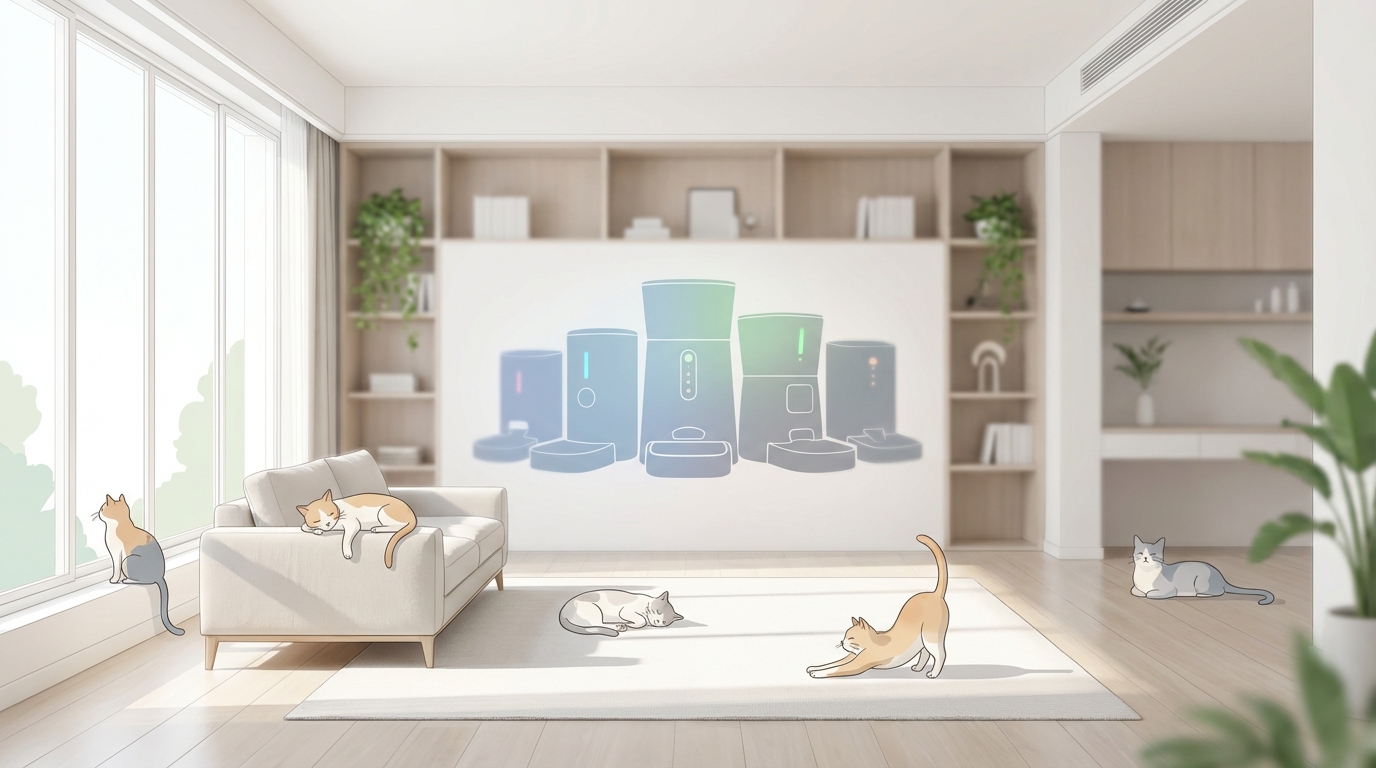 Best Automatic Multi-Cat Feeders: Top Smart Solutions Reviewed