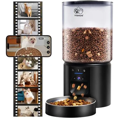Frienhund 5L Automatic Pet Feeder with Camera