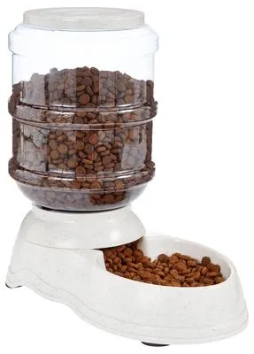 Amazon Basics Gravity Pet Food Feeder 6-Pound
