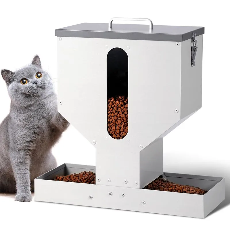 PAUQRWIE 12L Automatic Cat Feeder
