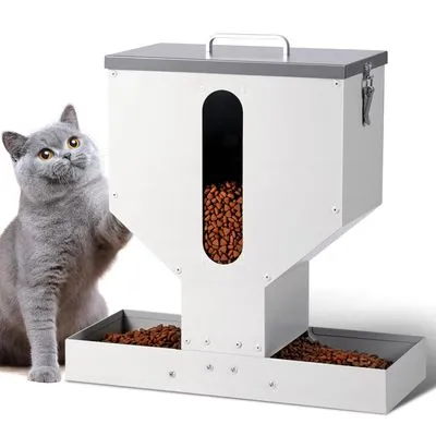 PAUQRWIE 12L Automatic Cat Feeder