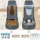 HWONMTE Automatic Pet Feeder 3.8L Charcoal Gray - Image 2