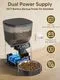 CORGOTE Automatic Cat Feeder and Water Fountain 4L/16 Cups - Image 2