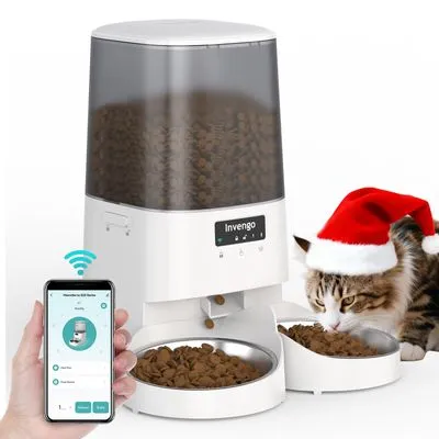 Invengo MeowServe S20D 5L Automatic Cat Feeder