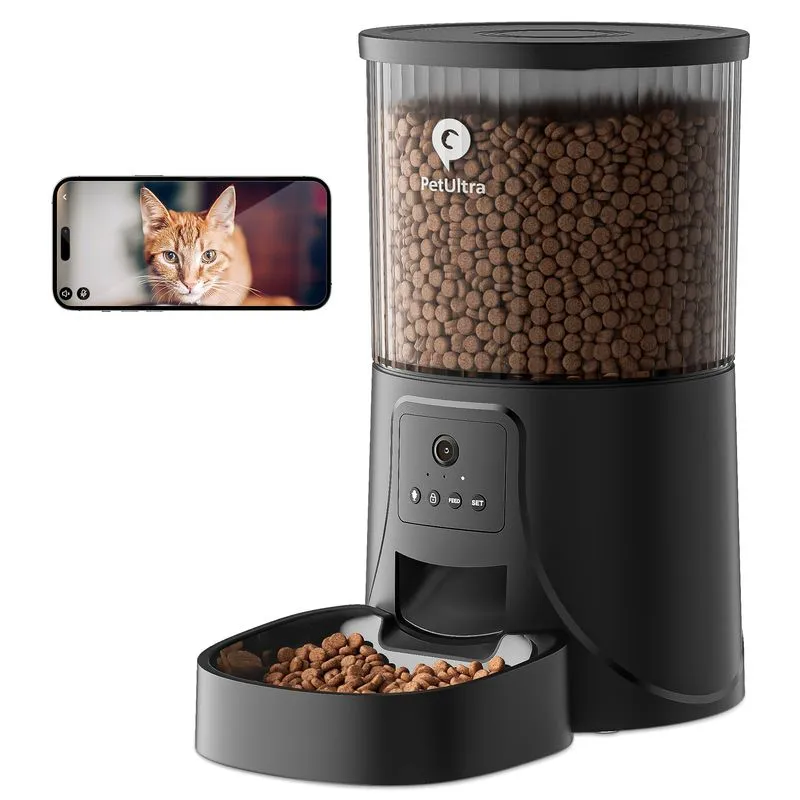 PETULTRA Automatic Cat Feeder with Camera