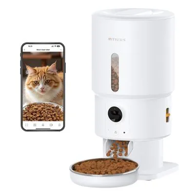 Nityers Automatic Cat Feeder 5L WiFi Camera