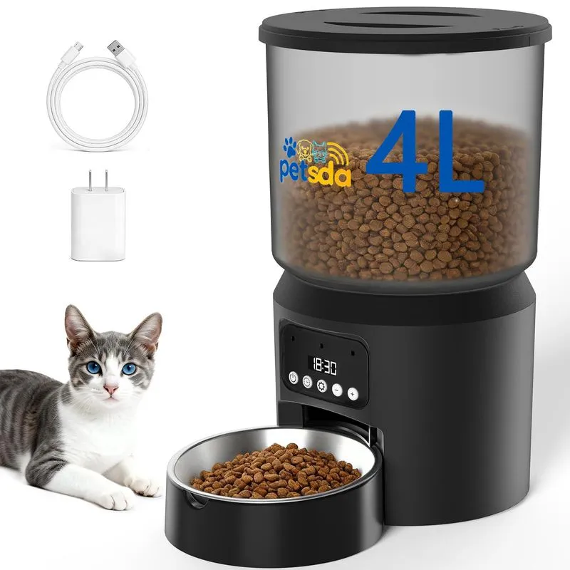 PETSDA 4L Automatic Cat Feeder