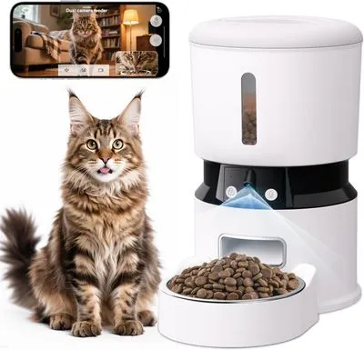 MIETUBL Smart Pet Feeder 4L - 2 Cameras