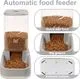 Elevon Automatic Cat Feeder 3.8L, White/Gray - Image 3