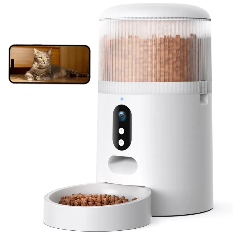Faroro Automatic Cat Feeder with 3MP Camera