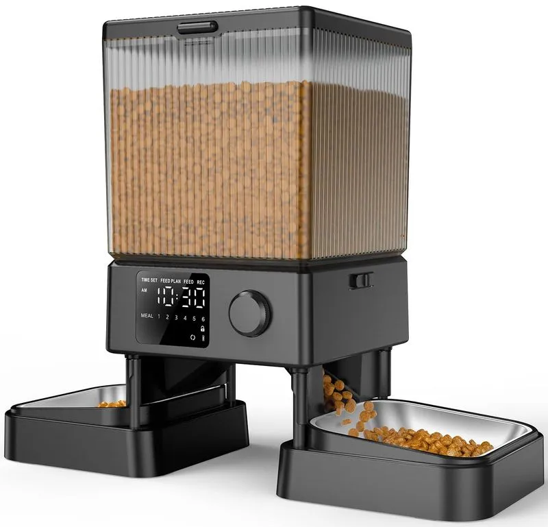 oneisall Automatic Cat Feeder 5L/20 Cups