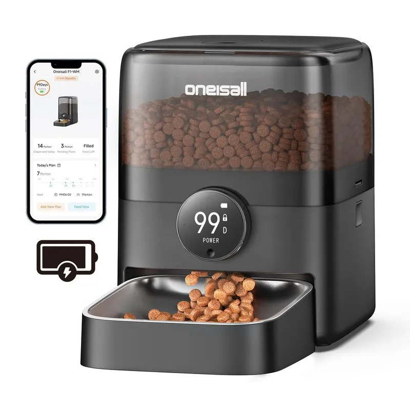 oneisall Tasty S2 Pro 12 Cup Automatic Cat Feeder