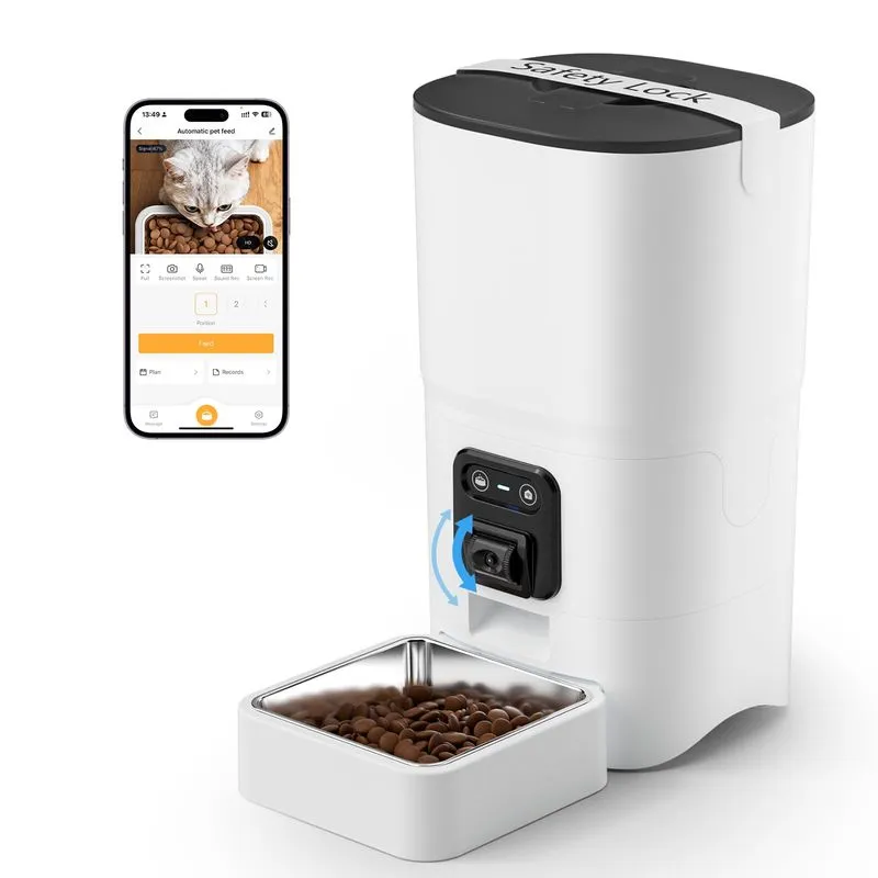 PAPIFEED Automatic Cat Feeder 6L WiFi