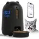 PAPIFEED Automatic Cat Feeder 3L (Black) - Image 1