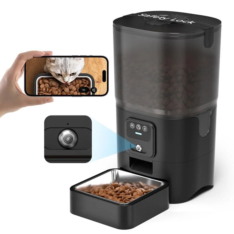 PAPIFEED Automatic Cat Feeder 6L