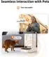 PETKIT Automatic Pet Feeder with Camera, Double Food Hopper - Image 4