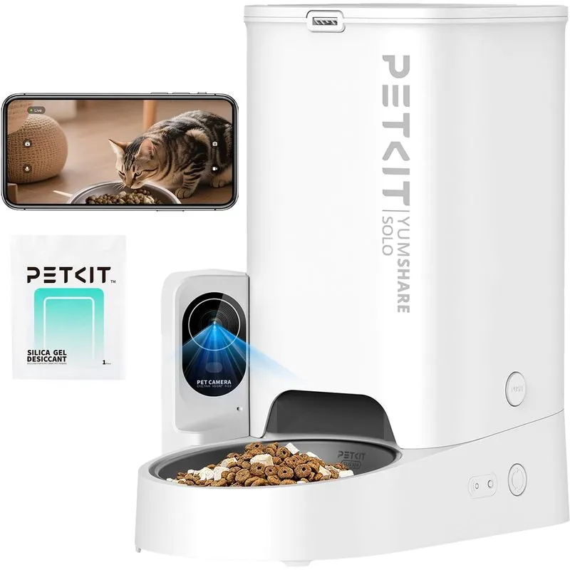 PETKIT Yumshare Solo Automatic Cat Feeder with Camera