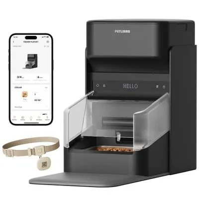 PETLIBRO RFID Automatic Cat Feeder 3L (Black)
