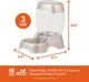 Petmate Pet Cafe Feeder 3 Lbs Pearl Silver - Image 3