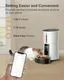 Petory Wi-Fi Automatic Cat Feeder 4L - Image 2