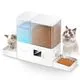 ROJECO Automatic Cat Feeder and Water Dispenser 8.5L - Image 1
