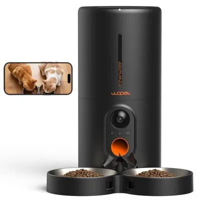 WOPET Automatic Cat Feeder with Camera 6L